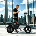 Load image into Gallery viewer, 500W Peak-Power, A 48V 6AH Removable Battery, And 14-Inch Tires