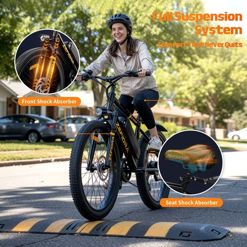 26-Inch All-Terrain Electric Commuter