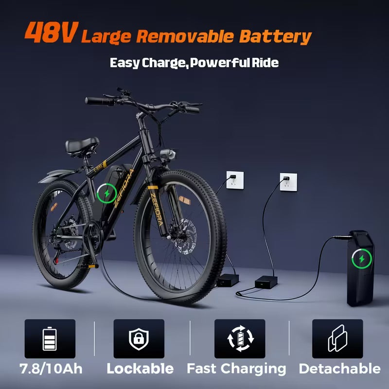26-Inch All-Terrain Electric Commuter