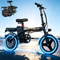 Load image into Gallery viewer, 500W Peak-Power, A 48V 6AH Removable Battery, And 14-Inch Tires
